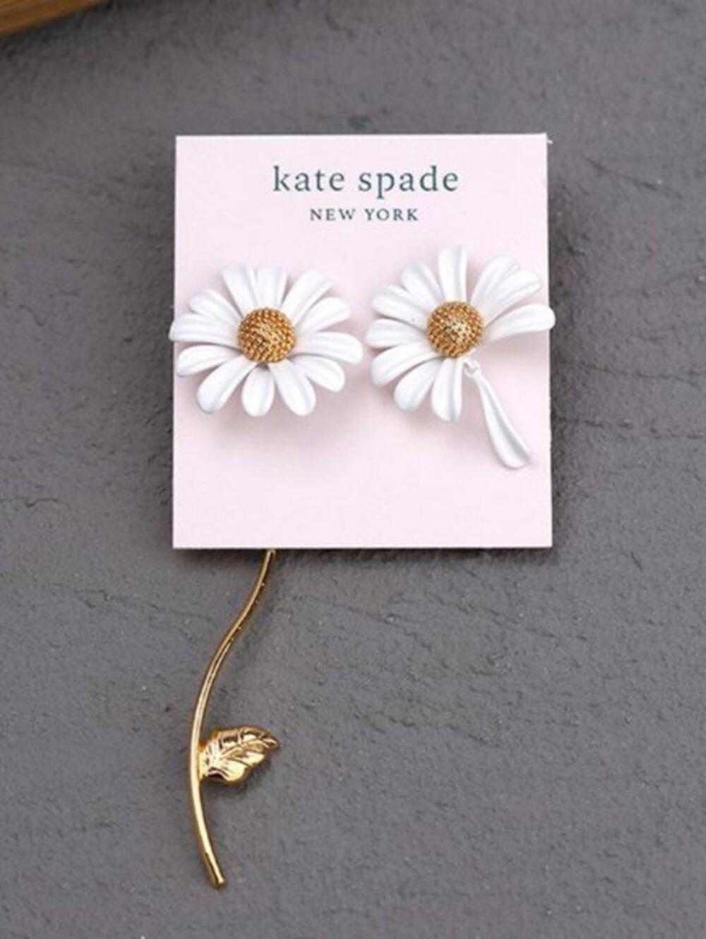 Kate Spade Into the Bloom Statement Earrings